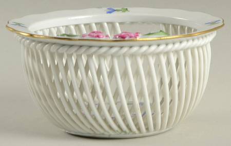 Blue Garland (PBG) 4" Small Round Open Weave Basket