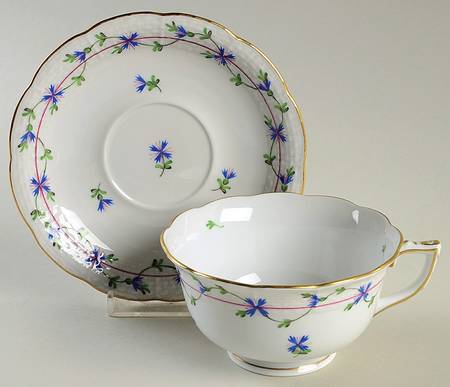 Blue Garland (PBG) Breakfast Cup & Saucer Set