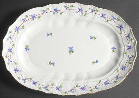 Blue Garland (PBG) 13" Oval Serving Platter