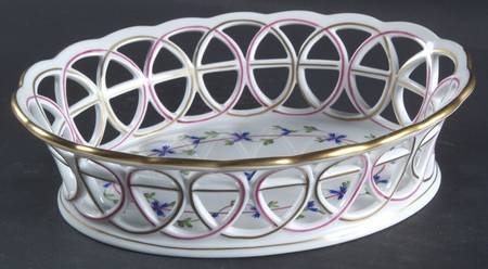 Blue Garland (PBG) 8" Oval Open Weave Basket