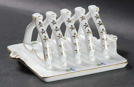 Blue Garland (PBG) 4 Slice Toast Server by Herend