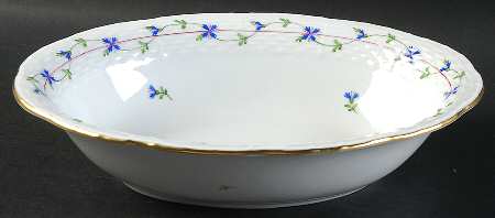 Blue Garland (PBG) 10" Oval Vegetable Bowl