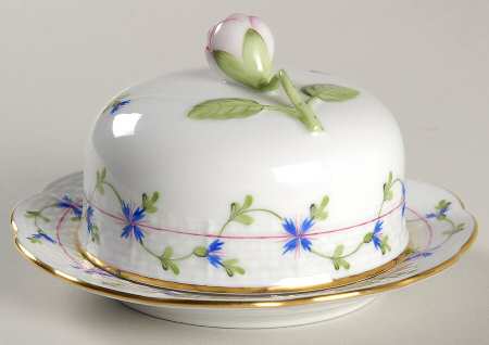 Blue Garland (PBG) Round Covered Butter