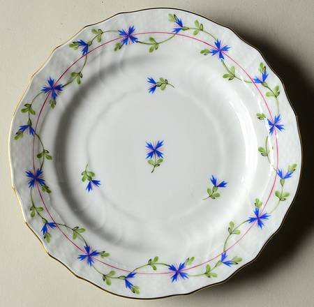 Blue Garland (PBG) Bread & Butter Plate by Herend