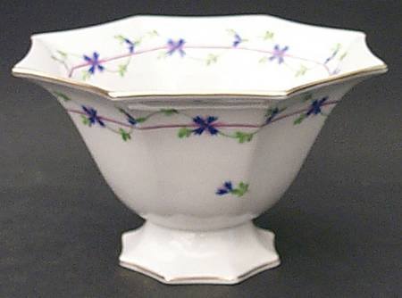 Blue Garland (PBG) Small Octagonal Bowl by Herend