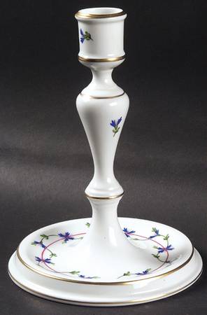 Blue Garland (PBG) 7" Candlestick by Herend