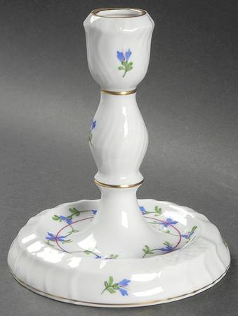 Blue Garland (PBG) 5" Candlestick by Herend