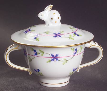 Blue Garland (PBG) Individual Sugar Bowl & Lid