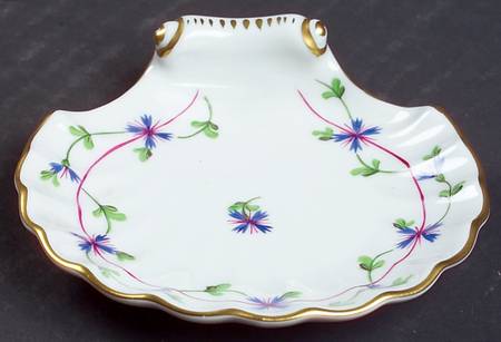 Blue Garland (PBG) 4" Shell Shaped Dish