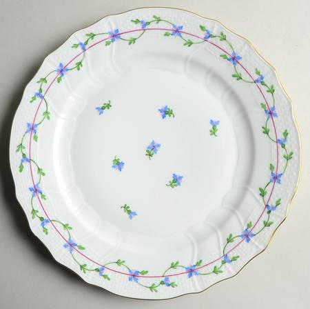 Blue Garland (PBG) Dinner Plate by Herend