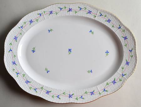 Blue Garland (PBG) 14" Oval Serving Platter