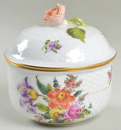 Bouquet of Flowers (BHR) Sugar Bowl & Lid