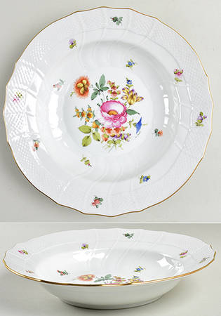 Bouquet of Flowers (BHR) Large Rim Soup Bowl