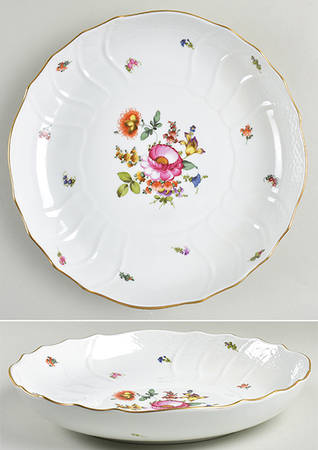 Bouquet of Flowers (BHR) 10" Round Vegetable Bowl