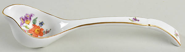 Bouquet of Flowers (BHR) Gravy Ladle Solid Piece