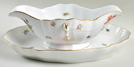 Bouquet of Flowers (BHR) Gravy Boat & Underplate