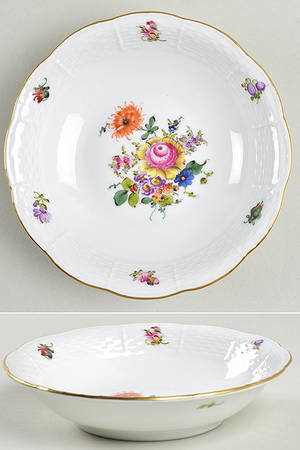 Bouquet of Flowers (BHR) Fruit/Dessert (Sauce) Bowl