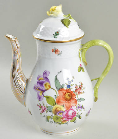 Bouquet of Flowers (BHR) Mini Coffee Pot & Lid