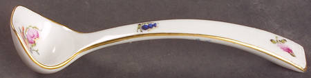 Bouquet of Flowers (BHR) Cream/Mayo Ladle, Solid Piece