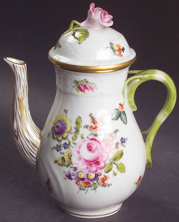Bouquet of Flowers (BHR) Individual Coffee Pot & Lid