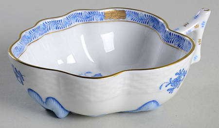 Chinese Bouquet Blue (AB) Small Deep Leaf Dish