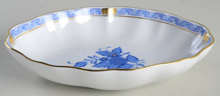 Chinese Bouquet Blue (AB) 5" Oval Tray