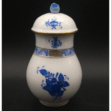 Chinese Bouquet Blue (AB) Sugar Shaker &  Lid