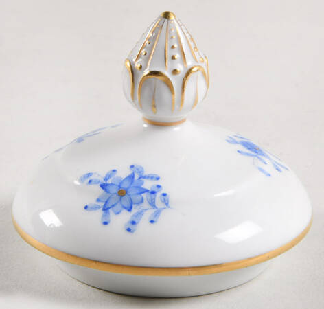 Chinese Bouquet Blue (AB) Lid for Footed Urn