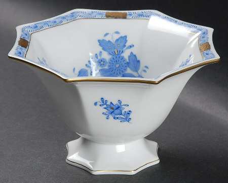 Chinese Bouquet Blue (AB) Small Octagonal Bowl