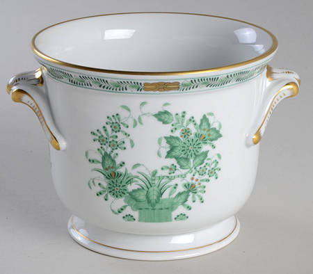 Chinese Bouquet Green (AV) 3" Cachepot
