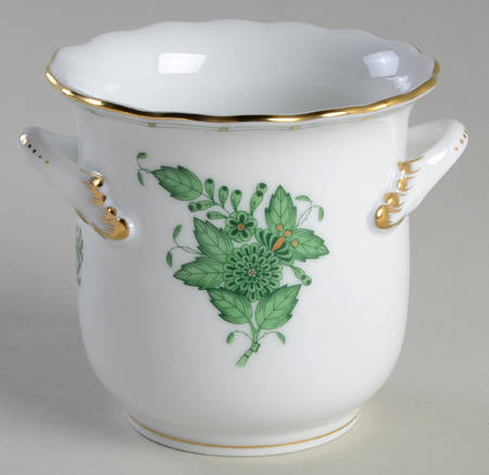 Chinese Bouquet Green (AV) 3" Cachepot