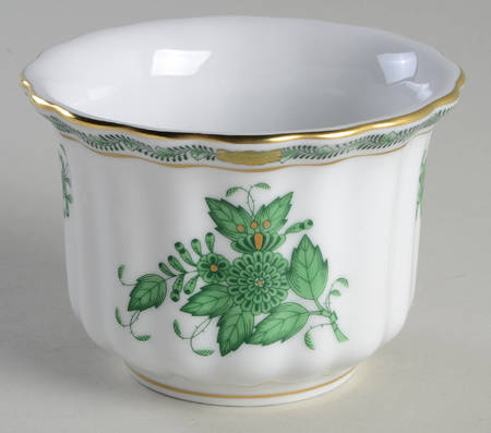 Chinese Bouquet Green (AV) 3" Cachepot