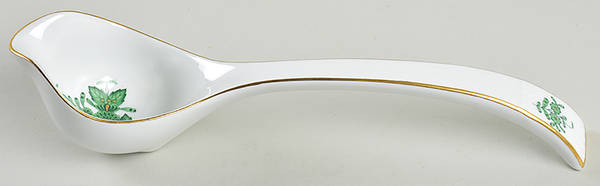 Chinese Bouquet Green (AV) Tureen Ladle