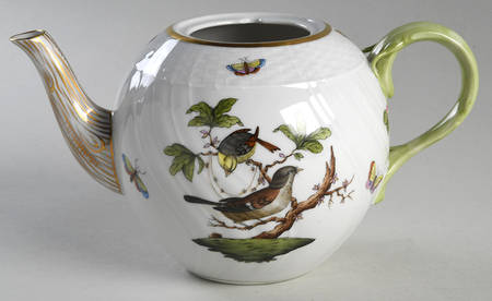 Rothschild Bird (RO) Teapot No Lid