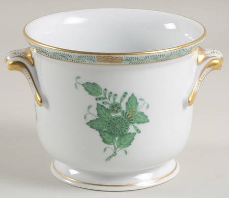 Chinese Bouquet Green (AV) 3" Cachepot