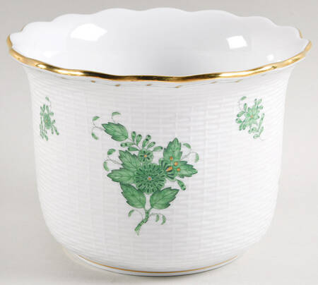 Chinese Bouquet Green (AV) Cachepot