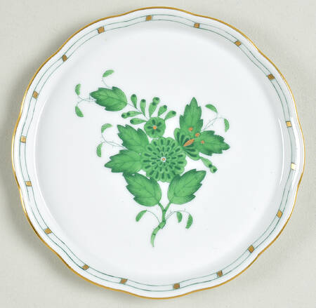 Chinese Bouquet Green (AV) Coaster
