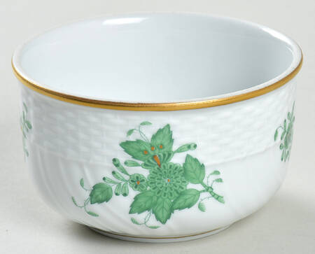 Chinese Bouquet Green (AV) Mini Sugar Bowl No Lid