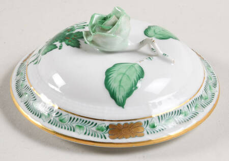 Chinese Bouquet Green (AV) Lid for Patty Pan