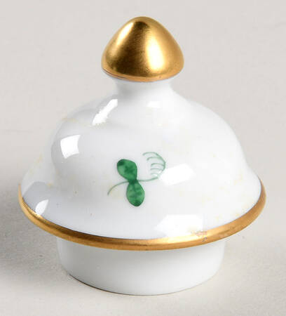 Chinese Bouquet Green (AV) Lid for Small Covered Vase