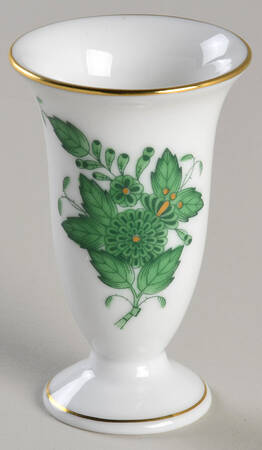 Chinese Bouquet Green (AV) 2" Mini Bud Vase