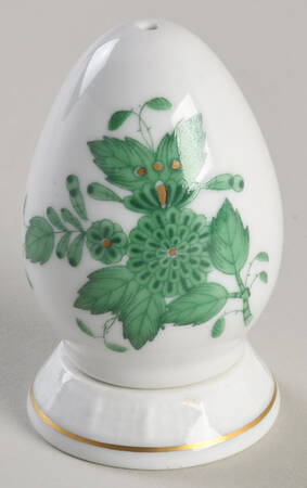 Chinese Bouquet Green (AV) Pepper Shaker by Herend