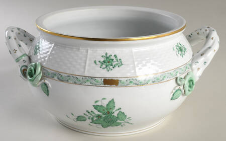 Chinese Bouquet Green (AV) Tureen No Lid