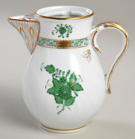 Chinese Bouquet Green (AV) Mini Coffee Pot No Lid