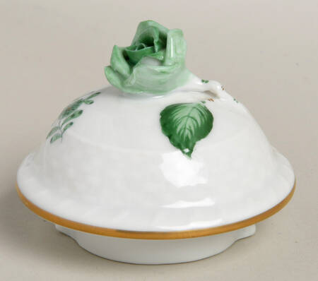 Chinese Bouquet Green (AV) Lid for Mini Coffee Pot
