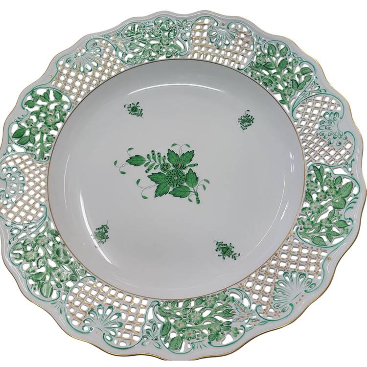 Chinese Bouquet Green (AV) Utility Tray