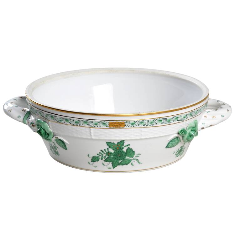 Chinese Bouquet Green (AV) Round Vegetable No Lid