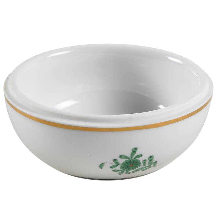 Chinese Bouquet Green (AV) Round Box No Lid
