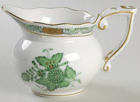 Chinese Bouquet Green (AV) Mini Creamer