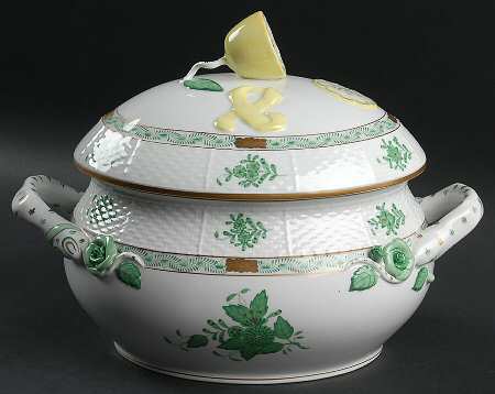 Chinese Bouquet Green (AV) Oval Covered Vegetable